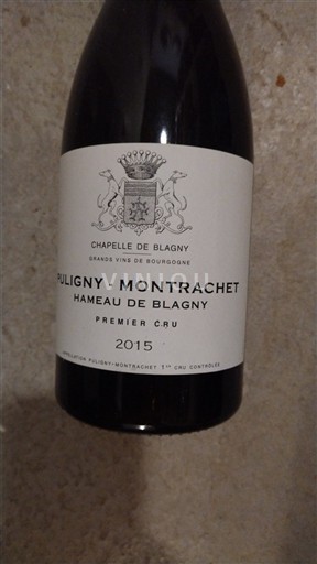 Vine Blanc sec Hameau de Blagny Chapelle de Blagny 2015 Frankrig Bourgogne Puligny-Montrachet AOC Premier Cru