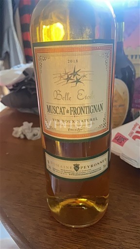 Languedoque Muscat de Frontignan Domaine Peyronnet Belle Etoile 2018