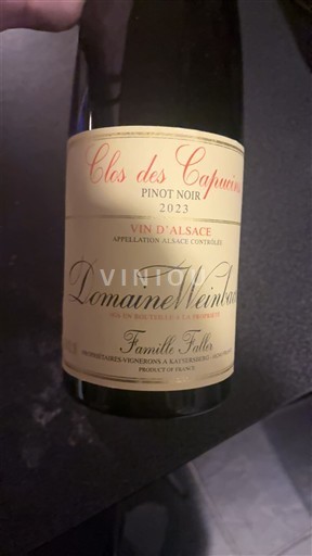 Alzacija Domaine Weinbach Clos des Capucins 2023