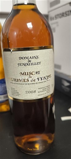 Rhône Valley Muscat de Beaumes de Venise Domaine Fenouillet 2008