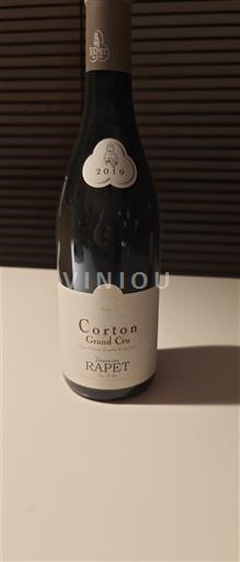 Borgoña Corton Grand Cru Rapet 2019