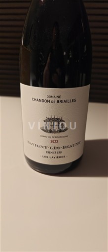 Wijnen Rouge sec Les Lavières Domaine Chandon de Briailles 2023 Frankrijk Bourgondië Savigny-lès-Beaune AOC Premier Cru