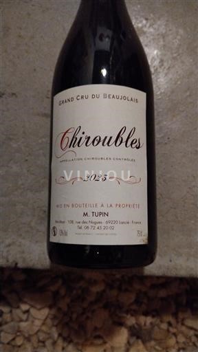 Beaujolais Chiroubles M. Tupin 2023