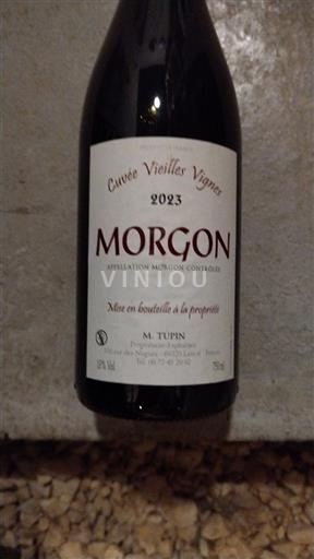 Beaujolais Morgon M. Tupin Vieilles Vignes 2023