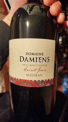 Tây Nam Madiran Domaine Damiens Saint Jean 2018