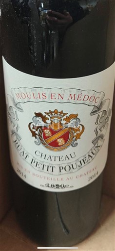 Bordeaux Moulis-en-Médoc Château Branas Petit Poujeaux 2014