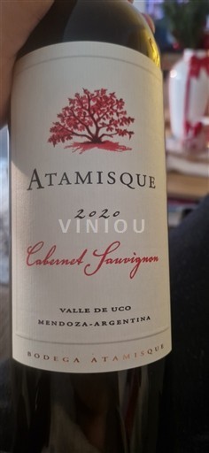 Mendoza Valle de Uco Atamisque Cabernet Sauvignon 2020