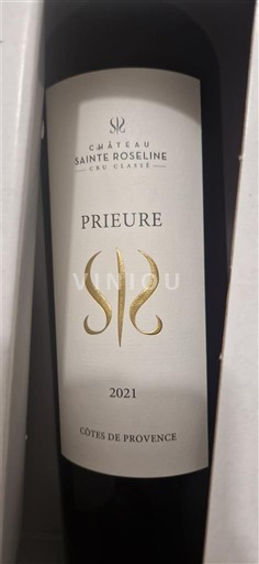 Provence Côtes-de-Provence Cru Classé Château Sainte Roseline Prieure 2021