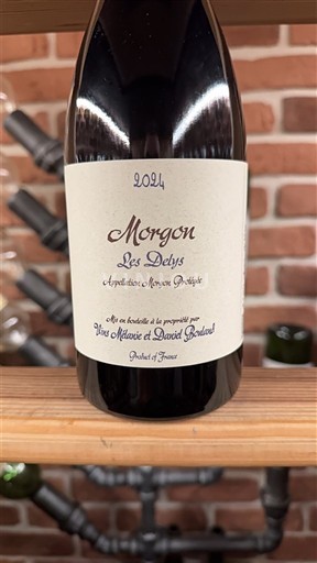 Beaujolais Morgon Vins Mélanie et Daniel Bouland Les Délys 2024