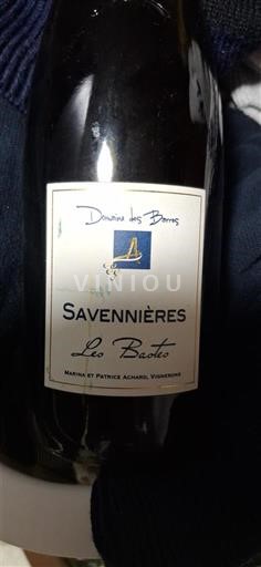 Loiredalen Savennières Domaine Les Bonnets Les Barres 2015