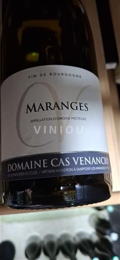 Burgundy Maranges Domaine Cas Venancio 2020