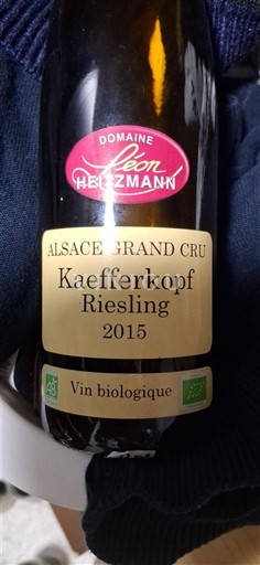Elsass Riesling Grand Cru Domaine Léon Heitzmann Kaefferkopf 2015