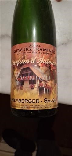 Alsazia Non specificato Heyberger-Salch Parfum d'Automne 2017