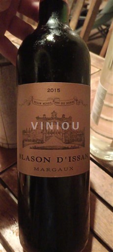 Bordeaux Margaux Château Issan Blason d'Issan 2015