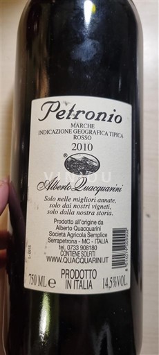 Marké Marche Alberto Quacquarini Petronio 2010