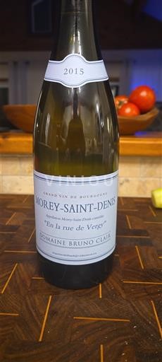 Borgogna Morey-saint-denis Domaine Bruno Clair En la rue de Vergy 2015