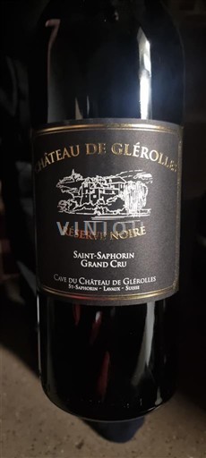 Waadt Lavaux AOC Château Glérolles Réserve Noire 2023