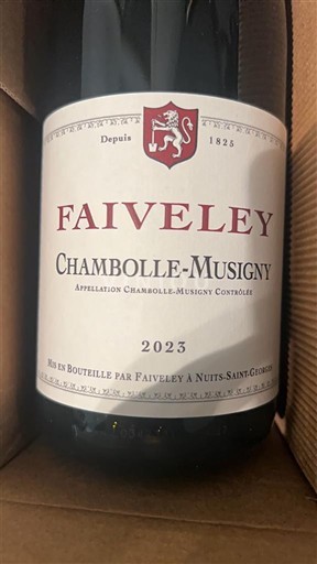 Burgund Chambolle-Musigny Faiveley 2023