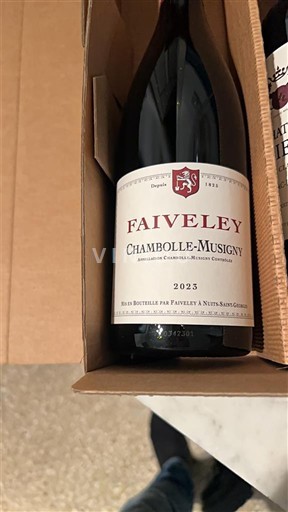 Viner Rouge sec Faiveley 2023 Frankrike Bourgogne Chambolle-Musigny AOC