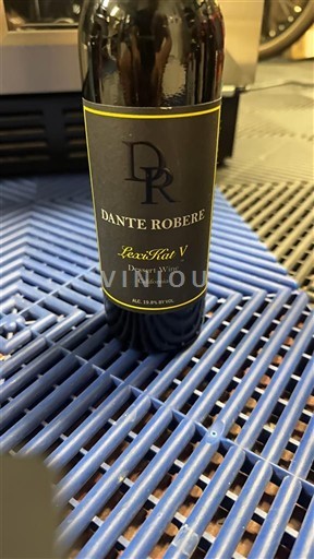 Vùng trồng nho được cấp phép California Không được chỉ định Dante Robere LexiKat V 2016