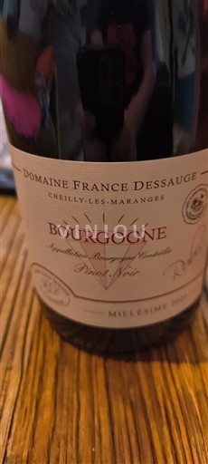 Bourgondië Bourgogne Domaine France Dessauge 2022