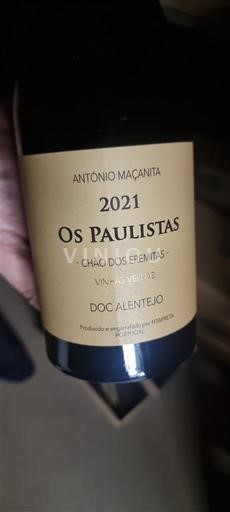 Portugal Alentejo Antonio Macanita Fita Preta Os Paulistas Chão dos Eremitas Vinhas Velhas 2021