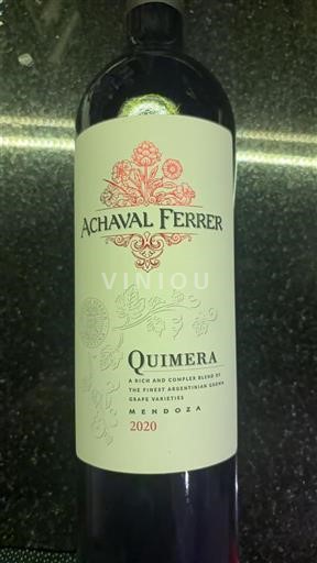 Mendoza Achaval Ferrer Quimera 2020