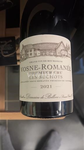 Bourgondië Vosne-Romanée Premier Cru Domaine Bellene Les Suchots 2021