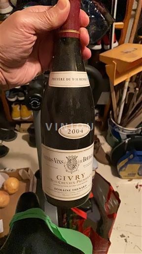 Burgundsko Givry Premier Cru Domaine Thénard Le Bois Chevaux Premier Cru 2004