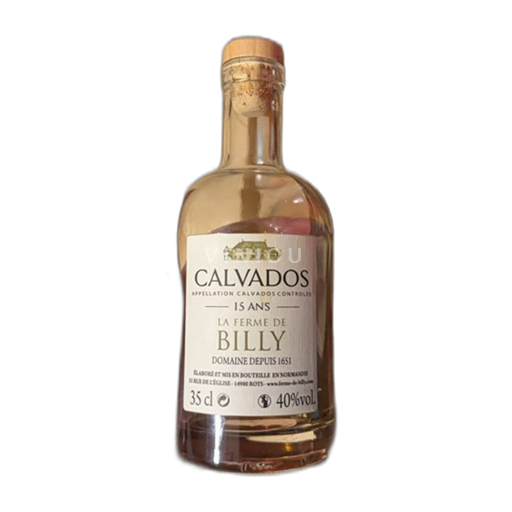 Calvados XO La Ferme Billy 15 ans La Ferme Billy 15a Francija Normandija Calvados