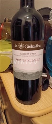 Piemonte Barbera d'Asti La Giribaldina Montedelmare 2023