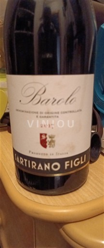 Piamonte Barolo Sartirano Figli 2017