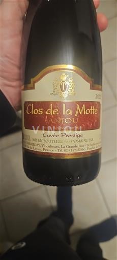 Údolí Loiry Anjou Clos de la Motte Prestige 2022