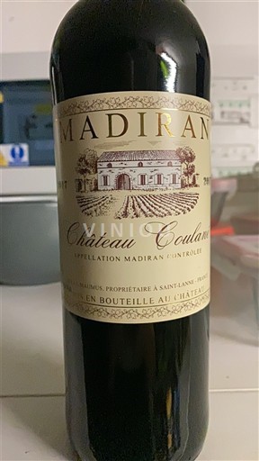 Sudoeste Madiran Château Coulome Não Sazonado