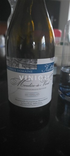 Beaujolais Moulin-à-vent Domaine Le Vieux Domaine Les Verillats 2022