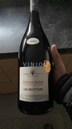 Rhônedalen Côtes du Rhône Laurent Brotte Les Brottiers 2023