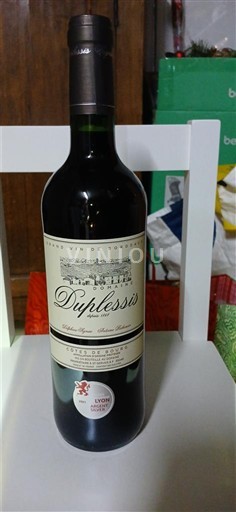 Bordeaux Côtes de Bourg Duplessis 2020