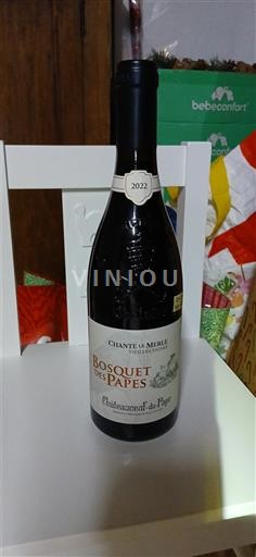 Rhônevallei Châteauneuf-du-Pape Bosquet des Papes Chante le Merle 2022