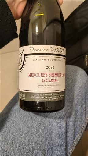 Burgundija Mercurey Premier Cru Domaine Virot La Chassière 2022