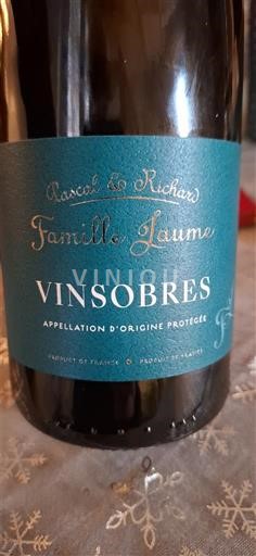 Valle del Rodano Vinsobres Famille Jaume Senza annata