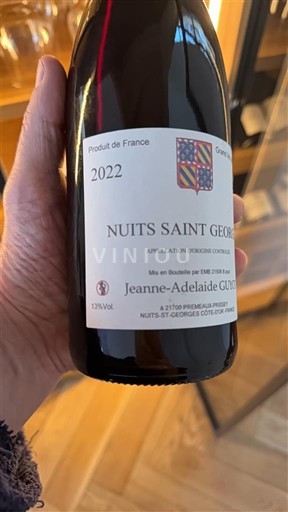 Burgundy Nuits-Saint-Georges Jeanne-Adelaide Guy 2022