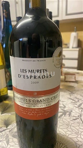 Roussillon Banyuls Grand Cru Les Murets d'Esprades 2009