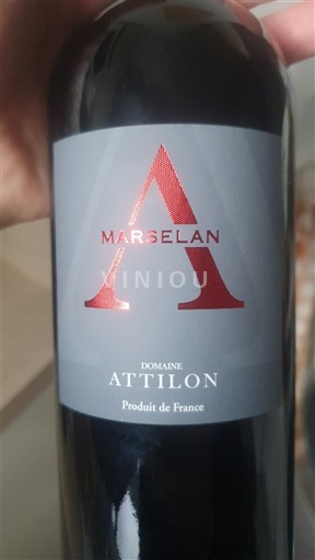 Provence, hạ lưu Rhône, Corse Địa Trung Hải Domaine Attilon Marselan 2021