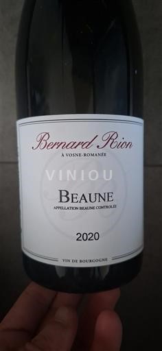 Burgundi Beaune Bernard Rion 2020