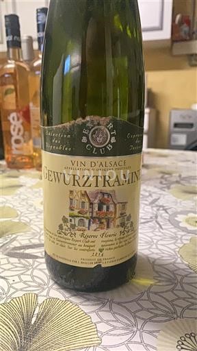 Alsazia Non specificato Cave de Bennwihr Réserve Fleurie Senza annata