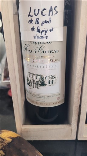 Bordeaux Saint-Estèphe Château Haut Coteau 2007