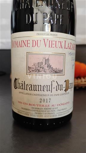 Rhônedalen Châteauneuf-du-Pape Domaine Vieux Lazaret 2017