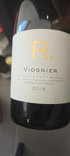 Languedoc ja Roussillon Pays d'Oc Domaine R Viognier 2015