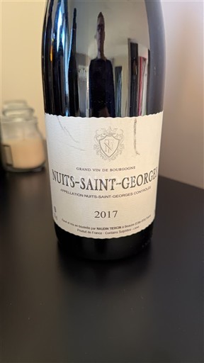 Víno Rouge sec Nuiton-Beaunoy 2017 Francie Burgundsko Nuits-saint-georges AOC