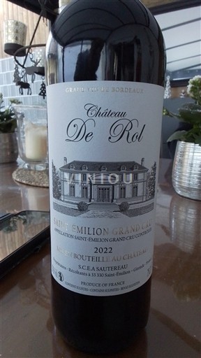 Bordeaux Saint-Émilion Grand Cru Château Rol 2022